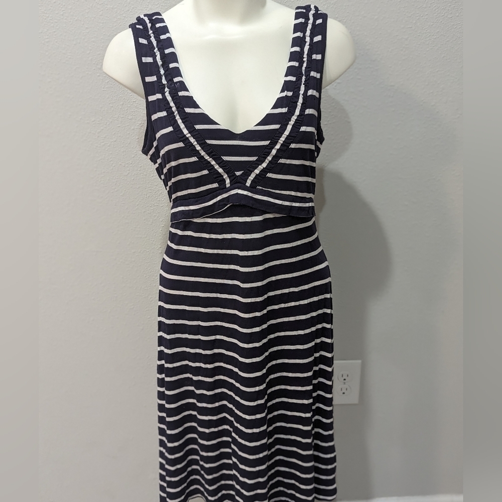 Fat Face black and white sleeveless dress, sz 14 - Picture 4 of 6